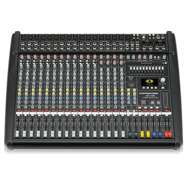 #SUK0198 - Dynacord CMS 1600-3 12 Mikrofon/Hat Girişi, 4 Mikrofon/Stereo Girişi
