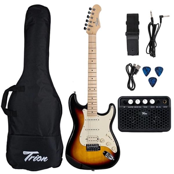 #SUK0170 - Trion TGP-112-SB Elektro Gitar Seti