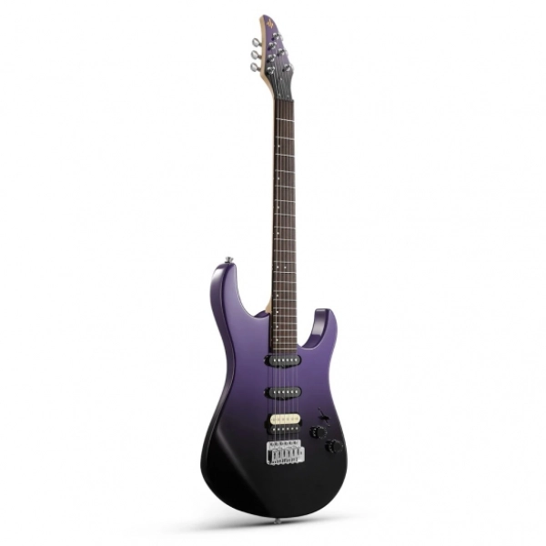 #SUK0074 - Donner DMT-66 Elektro Gitar (Midnight Purple Gradient)