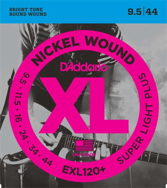 #SUK0212 - D'Addario EXL120+ Elektro Gitar Tel Seti