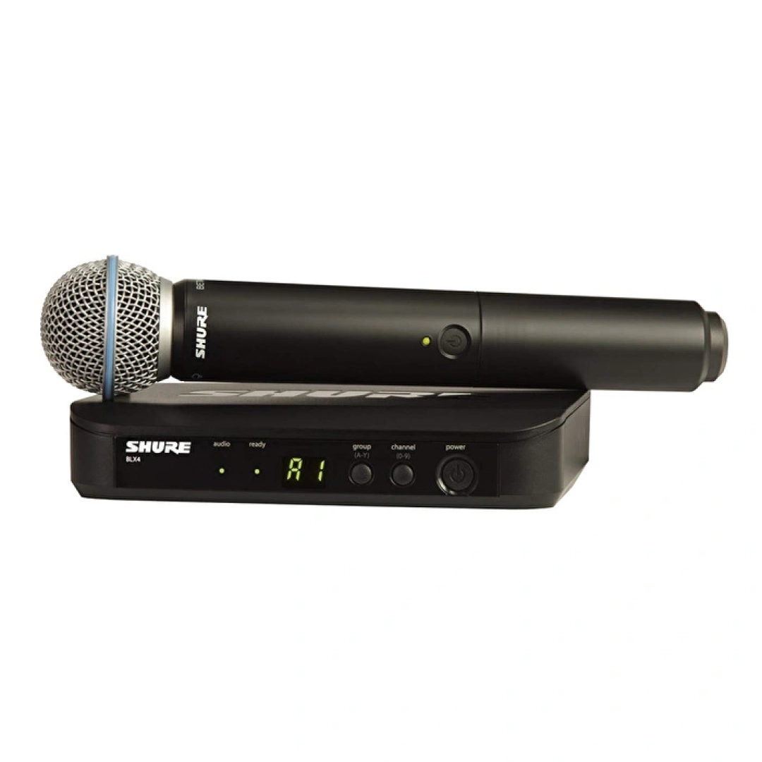 #121 - SHURE BLX24E/B58-H8E BETA58 Telsiz Mikrofon Seti