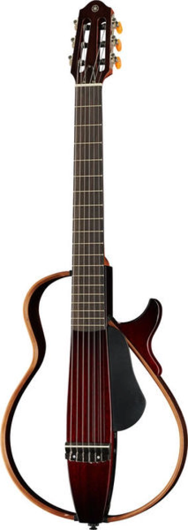 #195 - Yamaha SLG200N Silent Klasik Gitar (Crimson Red Burst)