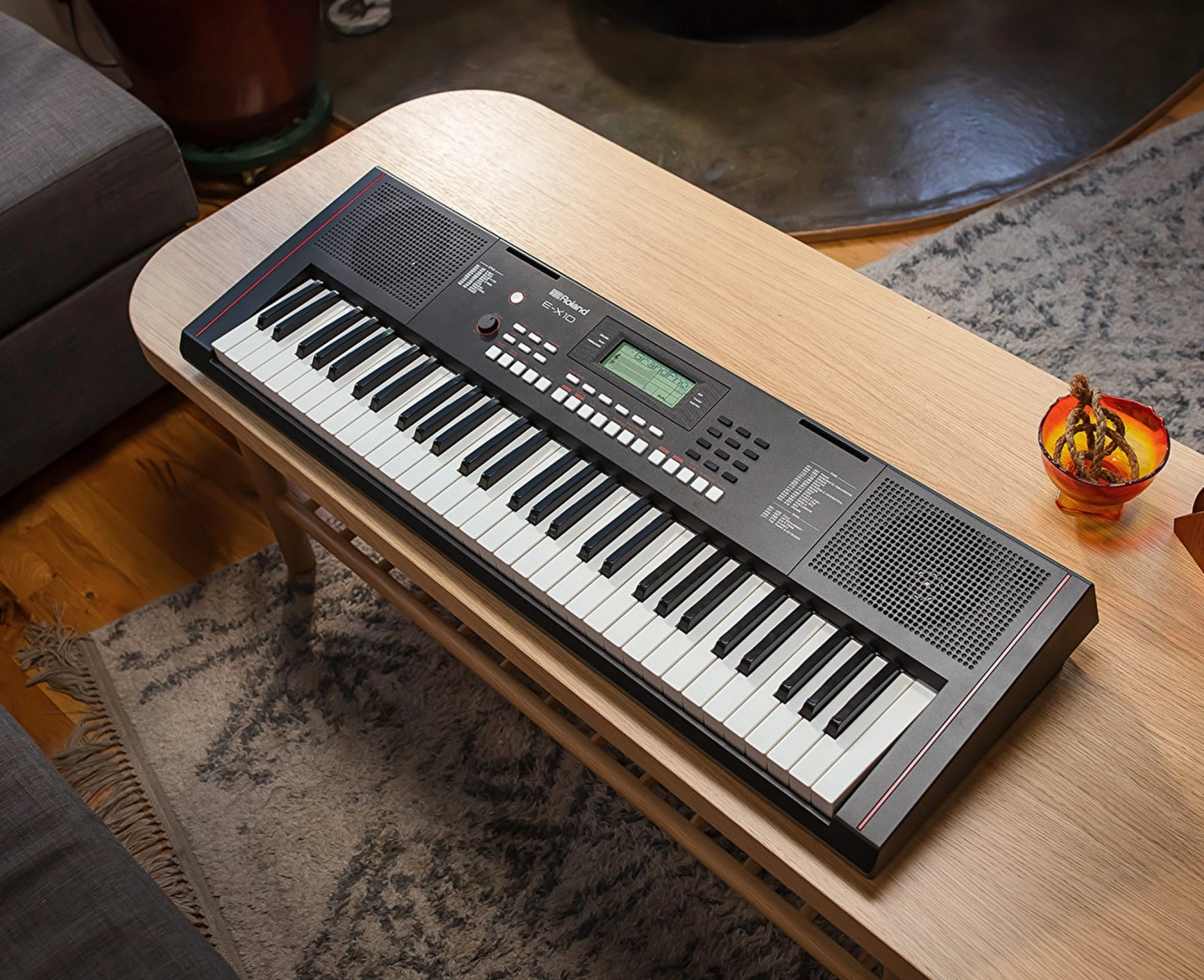 #258 - ROLAND E-X10 Tuş Hassasiyetli Ritimli Org Klavye