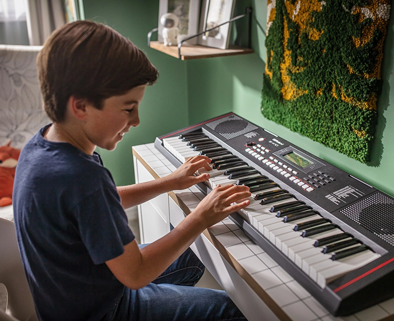 #257 - ROLAND E-X10 Tuş Hassasiyetli Ritimli Org Klavye