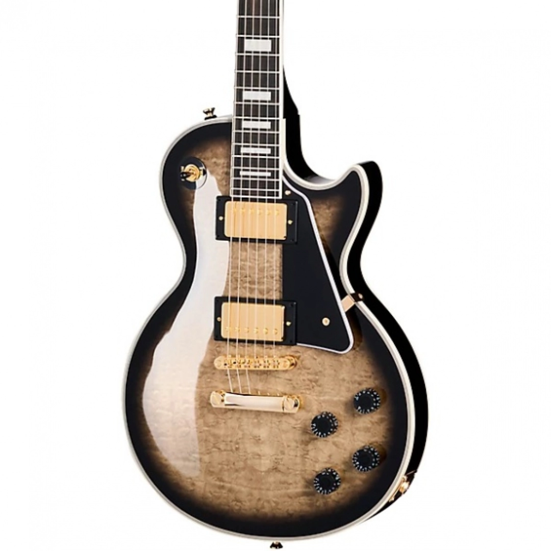 #136 - Epiphone Inspired By Gibson Custom Les Paul Custom Elektro Gitar (Cobr