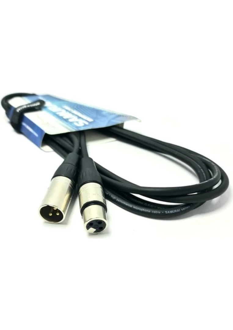 #100 - Roxtone Xlr Erkek - Xlr Dişi Mikrofon Kablosu 5 M RX-K12105
