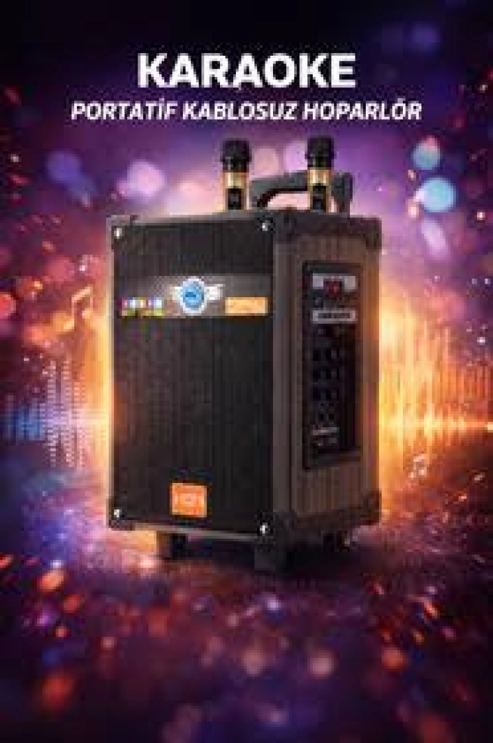 #286 - StarkPro GEDI-G LT-910 S&uuml;perBass'lı Kumandalı Şarjlı &Ccedil;ift Mikrofonlu T