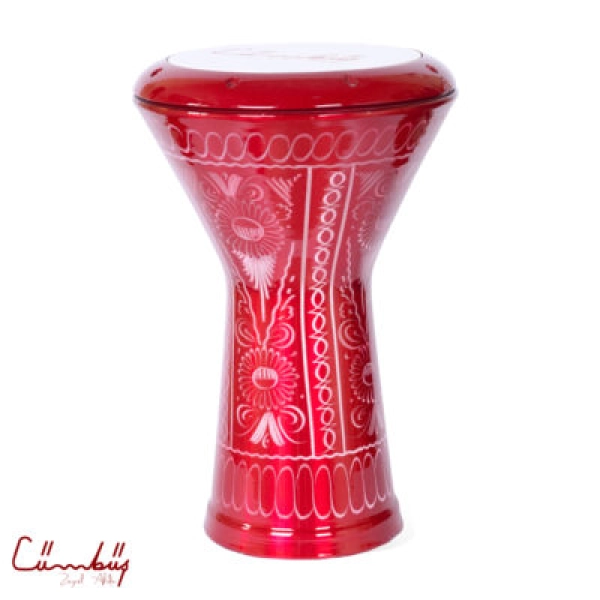 #SUK0044 - D&ouml;k&uuml;m Darbuka - Erzincan (Kırmızı)