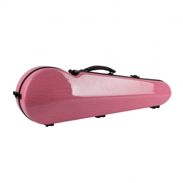 #SUK0121 - R&ouml;sler VLS94CL-PK Carbon Fiber 4/4 Keman Case (Pembe)