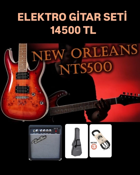 #SUK0130 - NEW ORLEANS GİTAR SETİ
