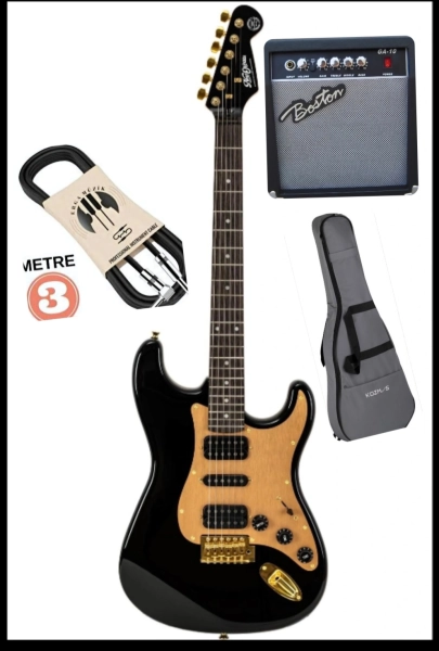 #SUK0134 - NEW ORLEANS Vega GOLDON Gitar Seti