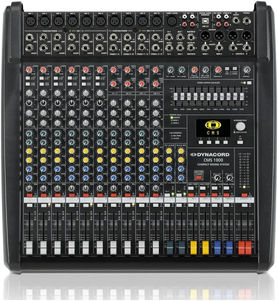 #SUK0197 - Dynacord Cms 1000-3 10 Kanal Kompakt Mikser